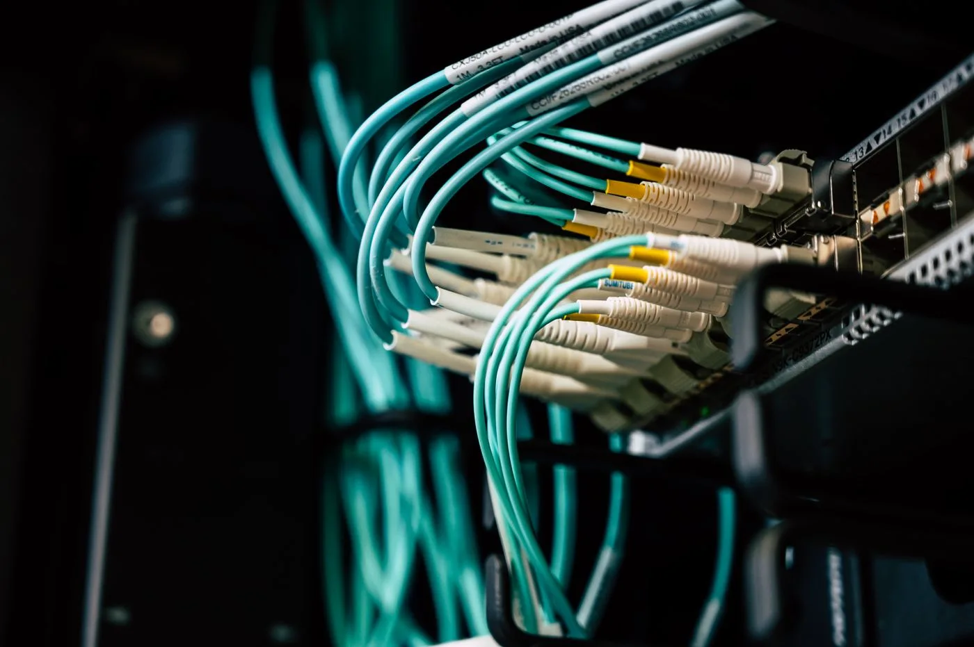 Netzwerkverbindungen in einer Serverinfrastruktur